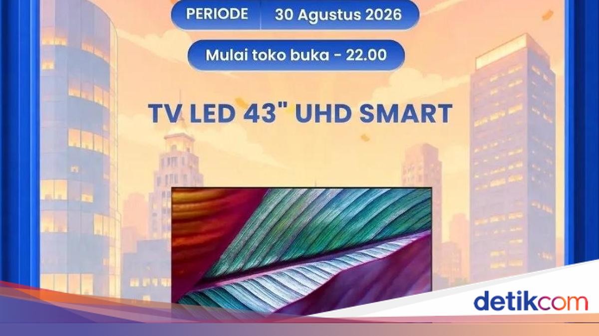 Transmart Full Day Sale! Smart TV 43 Inch Bisa Diskon Rp 1,1 Juta