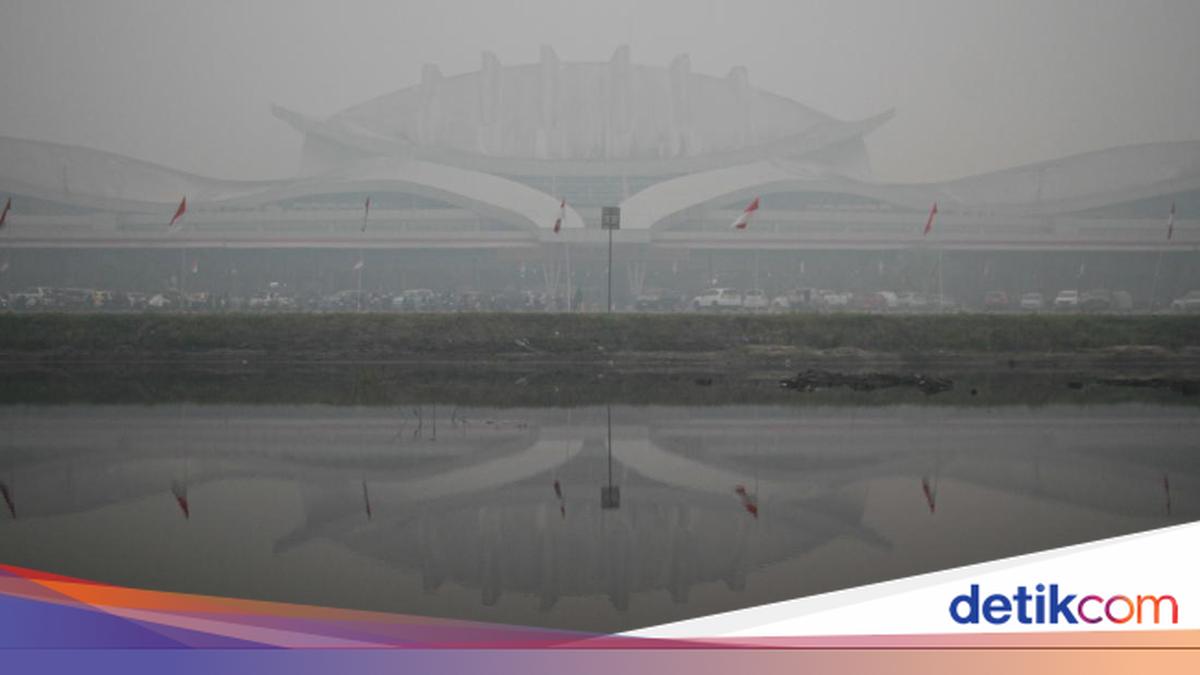 Sudah Dua Hari 34 Penerbangan Bandara Tjilik Riwut Terdampak Kabut Asap