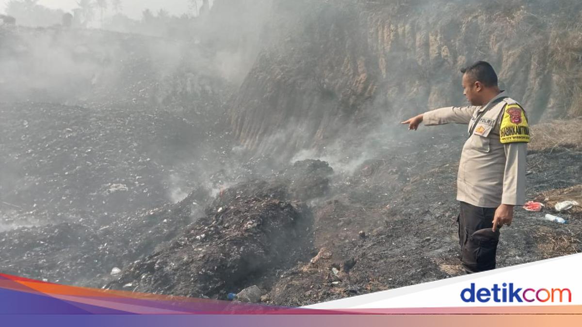 Pembuang Sampah di TPA Liar Waringinkurung yang Terbakar Diusut Polisi