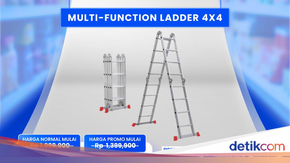 Tangga Multifungsi Jadi Semurah Ini di Transmart Full Day Sale