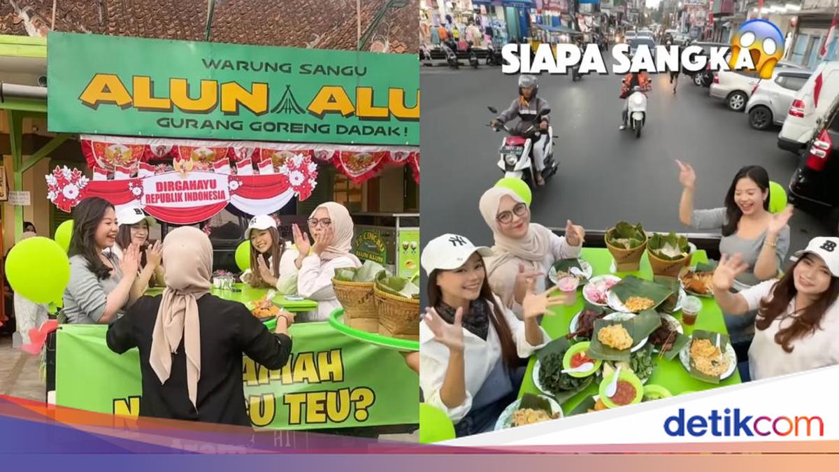 Unik! Warung Makan Sunda Ini Tawarkan Pengalaman Makan di Atas Mobil Pick Up