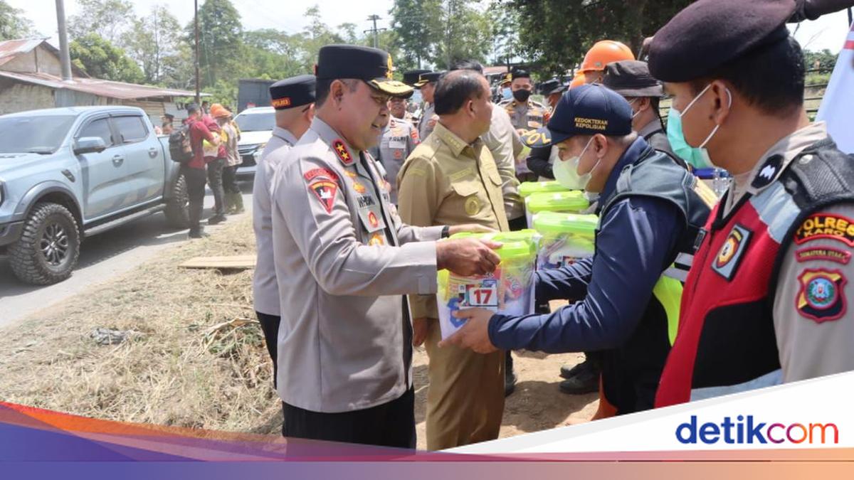Gunung Sinabung Siaga, 176 Personel Polri Dikerahkan Amankan Warga