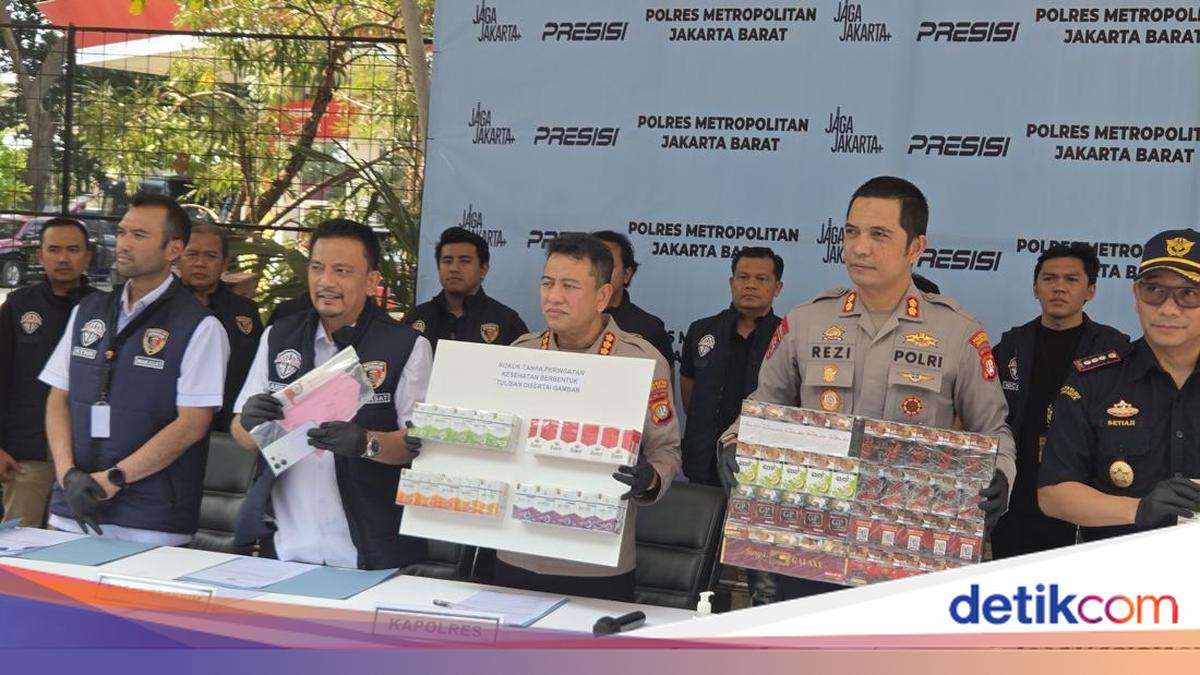 Produksi Rokok Ilegal di Jakbar Terbongkar, Ada Merek 'Marbol' hingga 'GP'