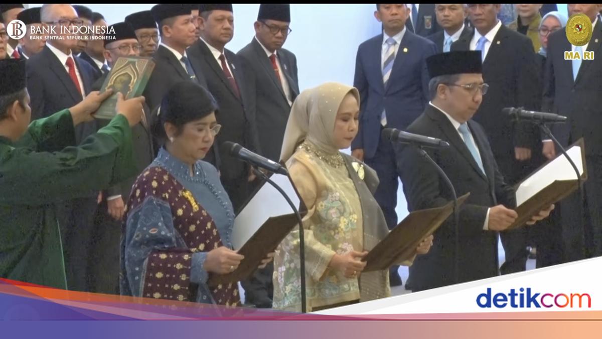 Destry Damayanti Resmi Dilantik Jadi Gubernur BI