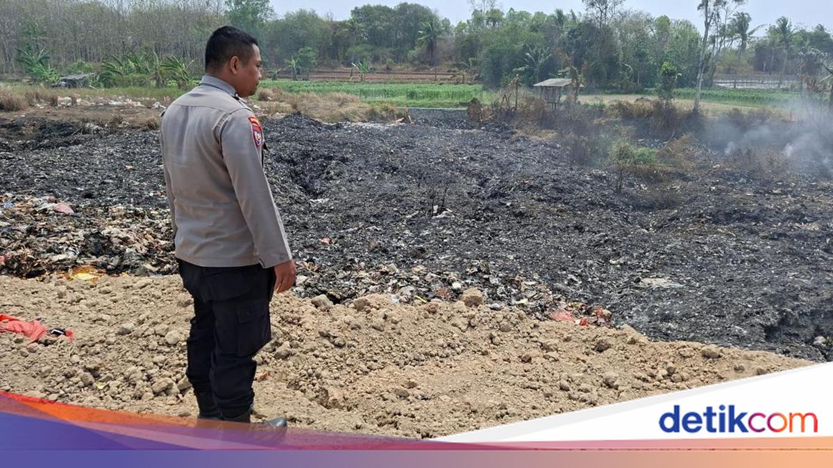 Hari Ke-6 Kebakaran, Masih Ada Asap Tipis di TPA Liar Waringinkurung