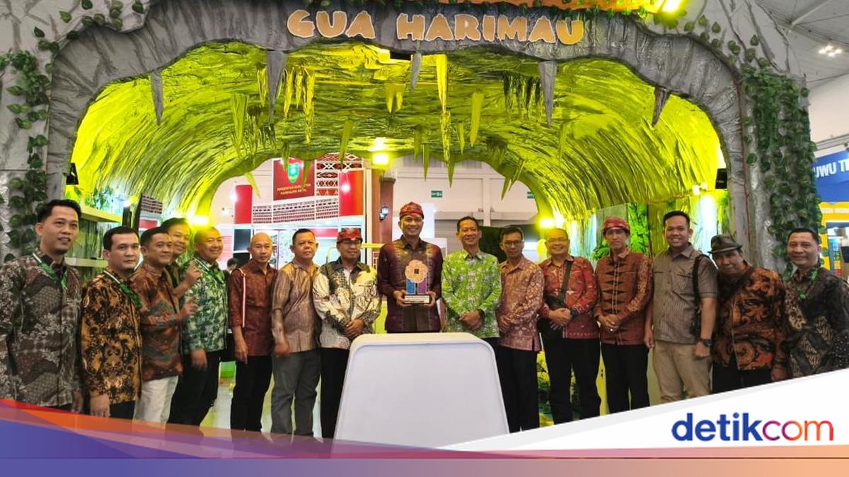 Angkat Miniatur Goa Harimau, Stand OKU Raih Best Stand Design di APKASI ...