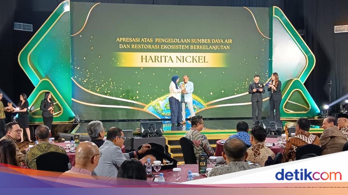 Harita Nickel Sabet Anugerah Ekonomi Hijau dari Pengelolaan Sumber Daya Air