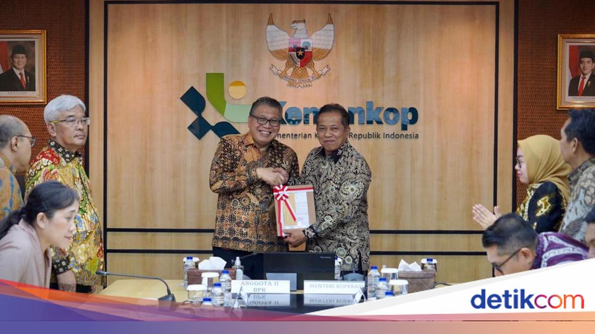 Kementerian Koperasi Raih Opini WTP BPK Tahun Anggaran 2025