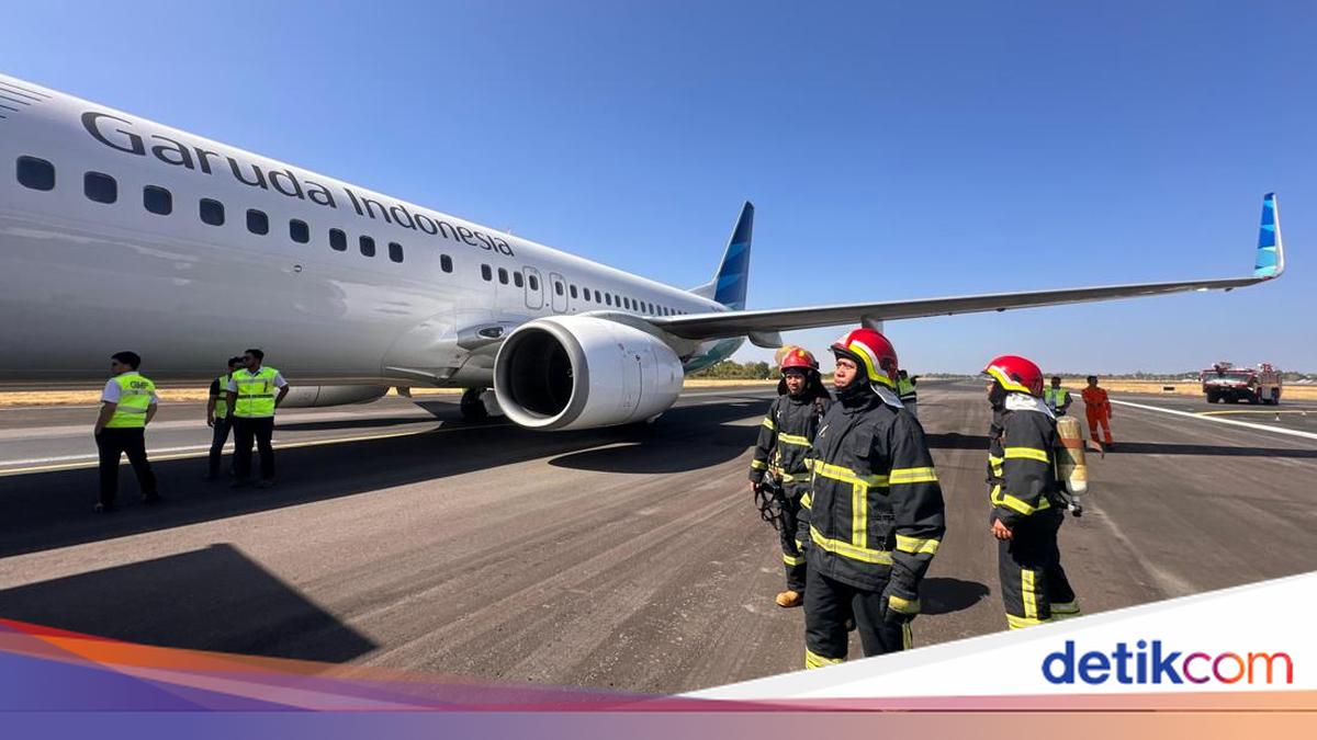 Garuda Pecah Ban Saat Take Off di Jakarta, Berhasil Landing di Makassar