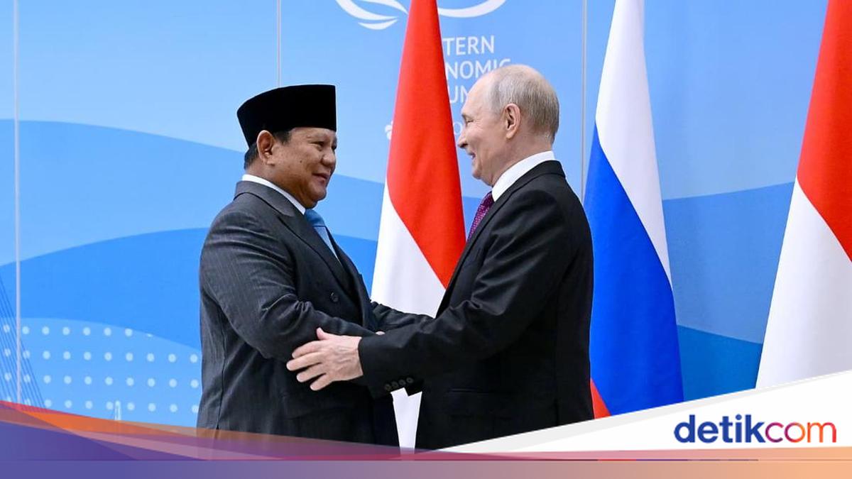 Russian President Putin Congratulates Indonesian President Prabowo on 75th Birthday