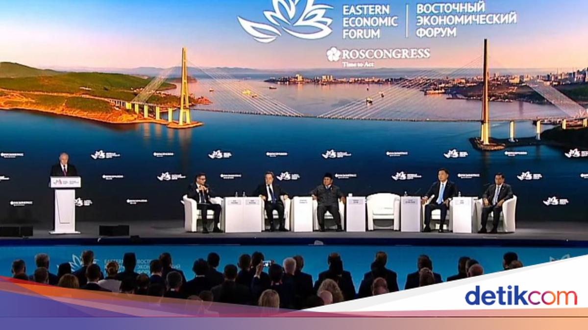 Usai Makan Siang Bareng Putin, Prabowo Hadiri EEF Ke-11 sebagai Tamu Kehormatan