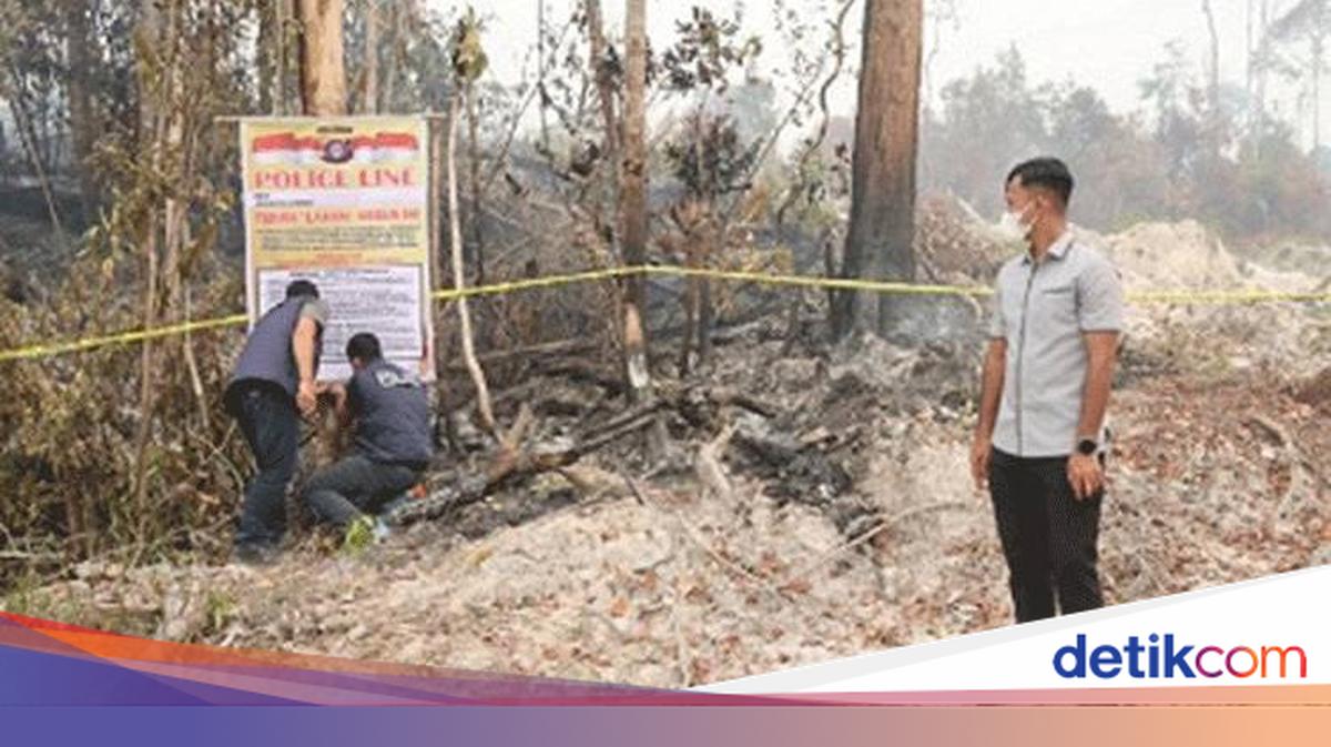 Pria di Gumas Ditangkap, Diduga Sengaja Bakar Lahan