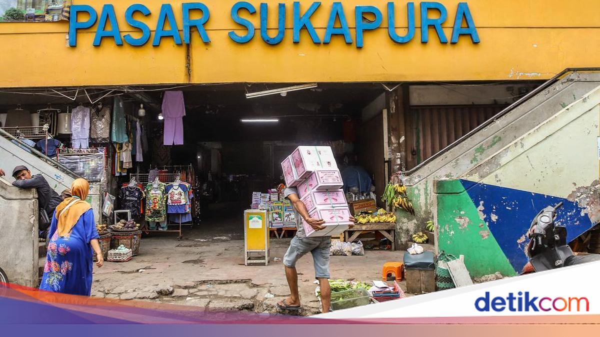 Pasar Sukapura Bertahan di Tengah Bangunan yang Memprihatinkan