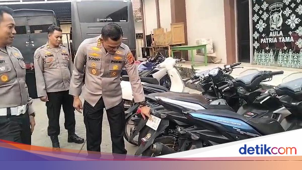 Tekan Balap Liar hingga Tawuran di Palembang, Ratusan Motor Disita Polisi