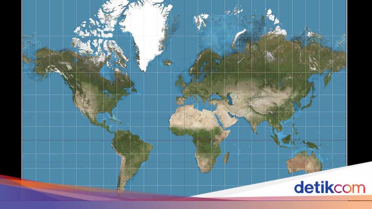 Photo: detikcom UN Approves Equal Earth Map to Correct Global Proportions