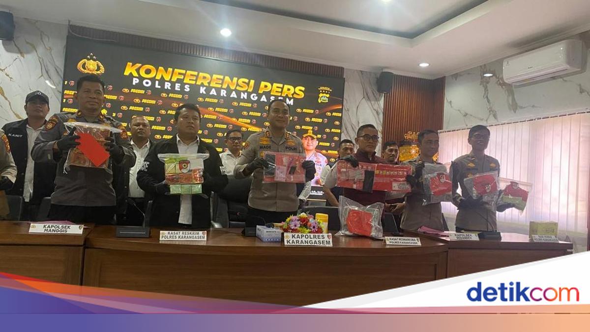 Polisi Tangkap 10 Tersangka Pengedar Obat Kuat-Penganiayaan di Karangasem