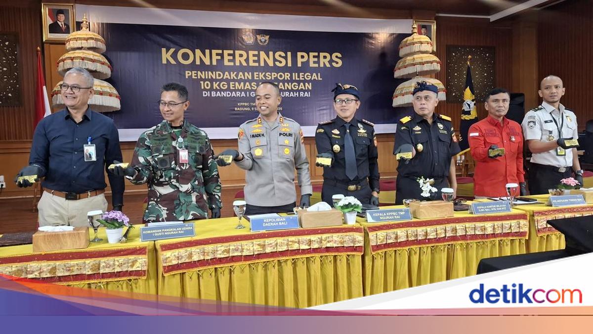 WN China Ditangkap di Bali, Selundupkan 10,4 Kg Emas Senilai Rp 26 Miliar