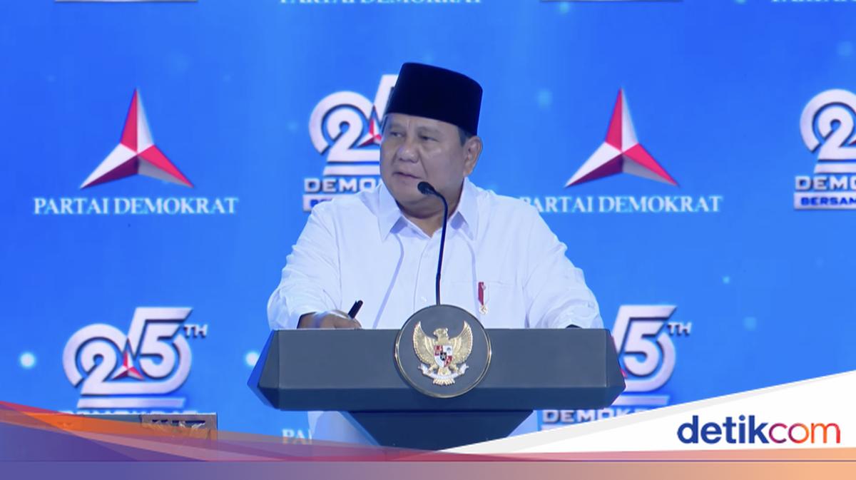 Prabowo Ungkit Pidato AHY soal Kekuasaan: Sistematis dan Tegas