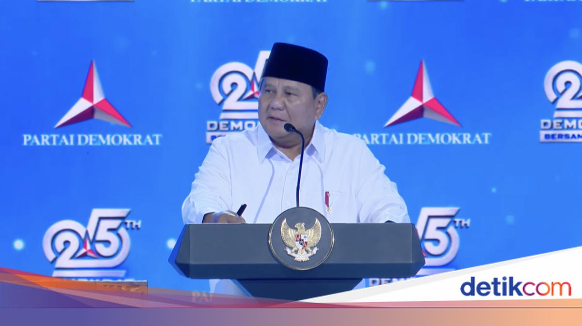 Prabowo: Demokrat Pernah Tak Berkuasa, tapi Tidak Bakar-bakar dan Caci Maki