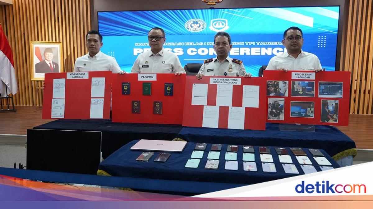 Imigrasi Amankan 5 WNA di Tangerang Terkait Pemalsuan Tiket dan Terlibat Judol