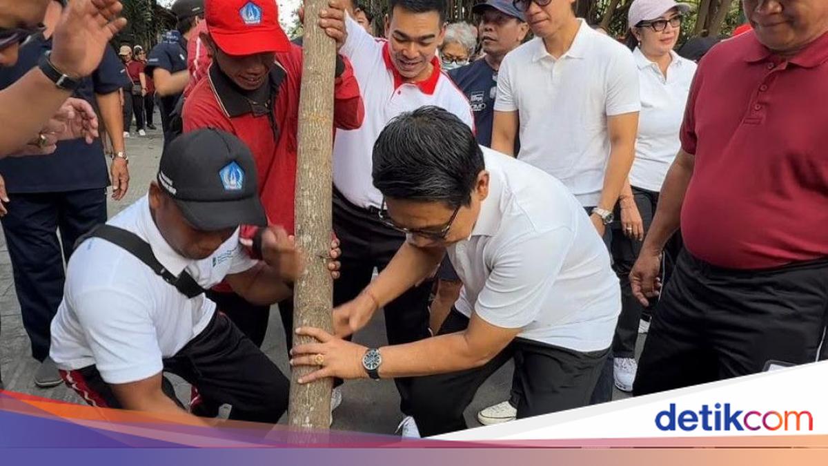 Jaga Canggu Tetap Hijau, Pemkab Badung Tanam Pohon &amp; Tambah RTH