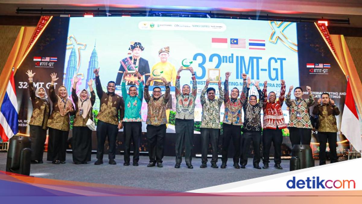 Walkot Pekanbaru Agung Nugroho Raih 4 Penghargaan IMT-GT Green City Award
