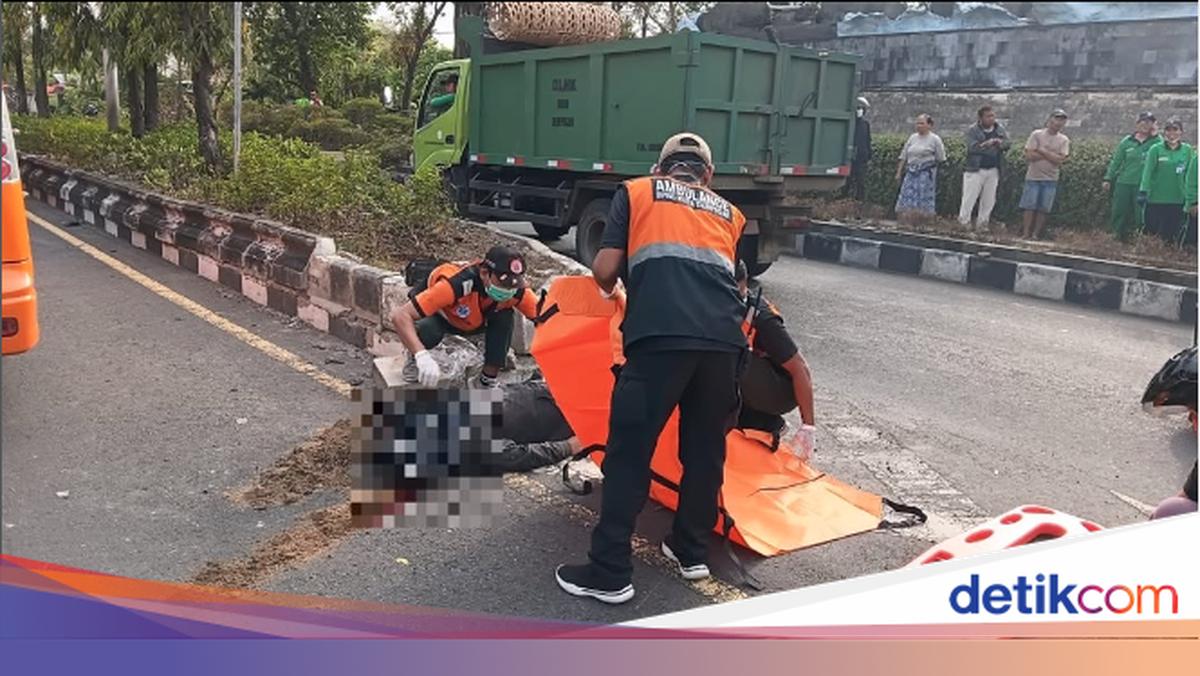 Kecelakaan Maut di Bypass Ngurah Rai, Pengendara NMAX Tewas di TKP