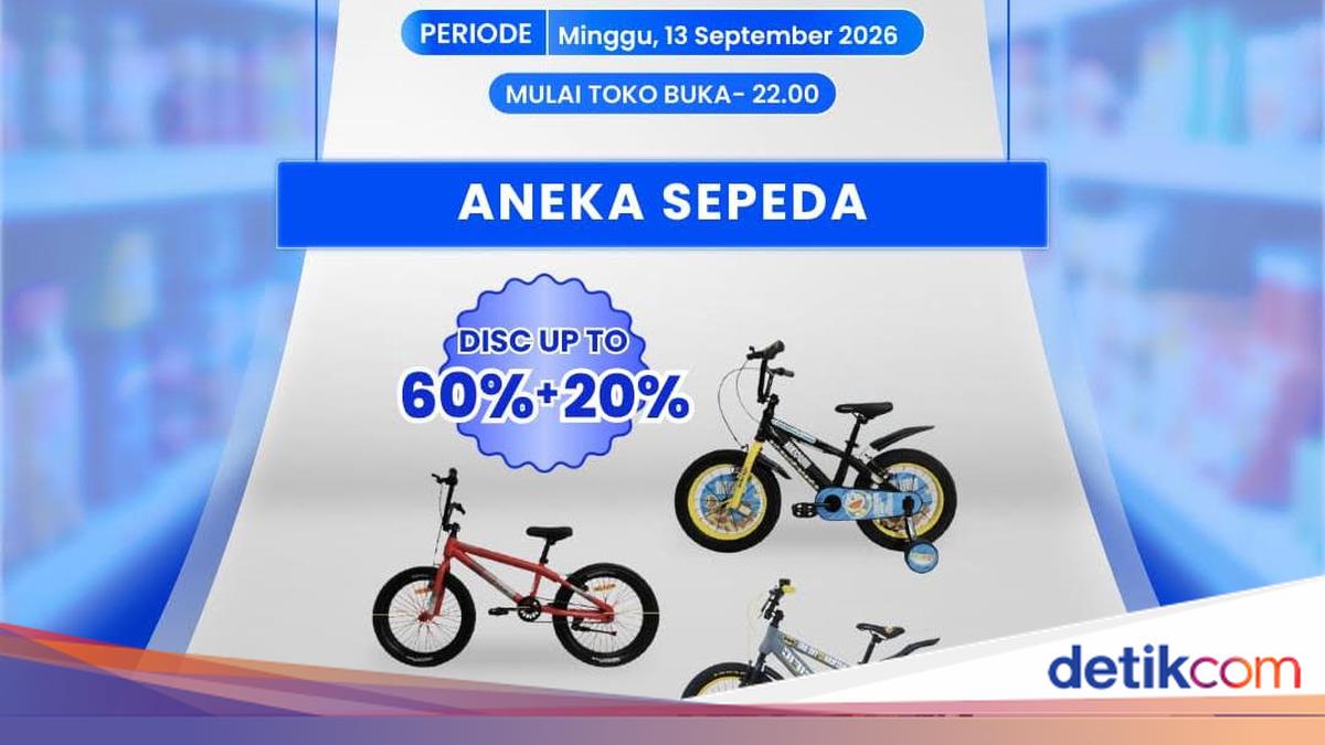 Besok Transmart Full Day Sale! Sepeda Dibanderol Mulai Rp 1 Jutaan