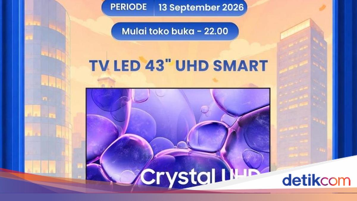 Beli TV 43 Inch di Transmart Full Day Sale Bisa Diskon Rp 1,3 Juta