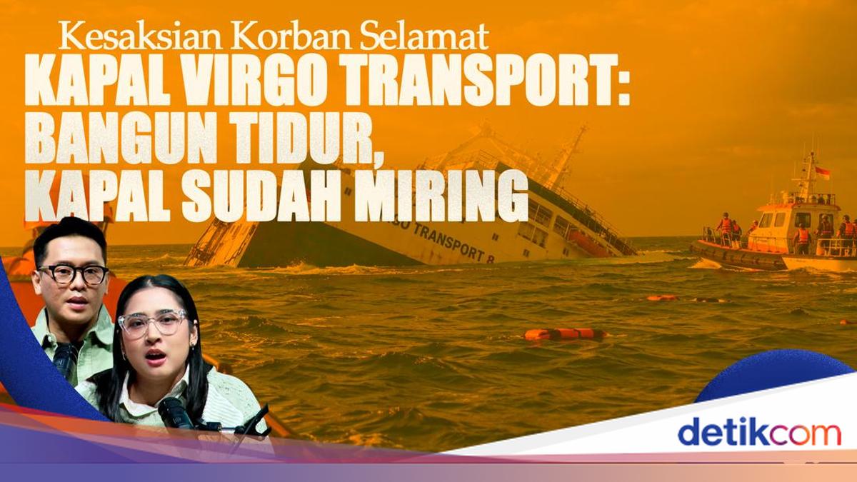 Kesaksian Korban Selamat Kapal Virgo Transport: Bangun Tidur, Kapal Sudah Miring