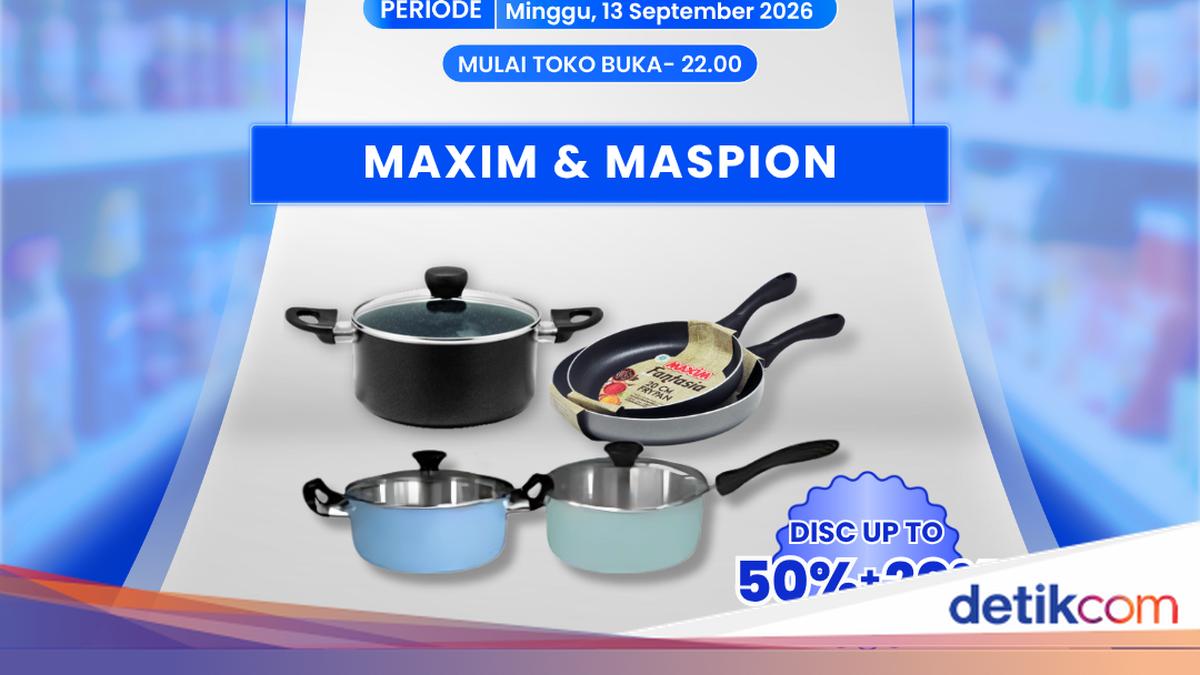 Alat Masak Diobral di Transmart Full Day Sale, Serbu!