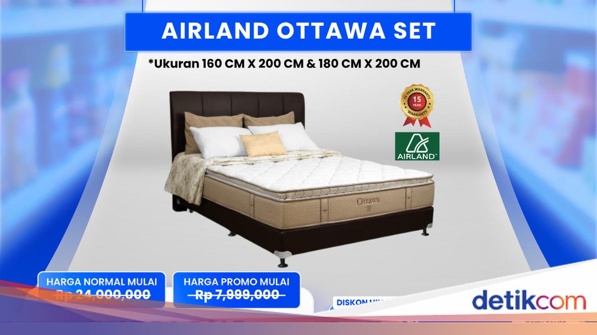 Serbu! Tempat Tidur Banting Harga di Transmart Full Day Sale