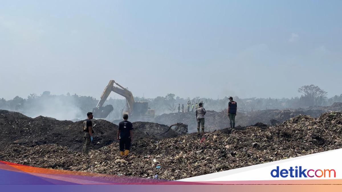 Pemkab Bogor Kebut Pemadaman TPA Galuga Pakai Drone Termal Pantau Titik Api