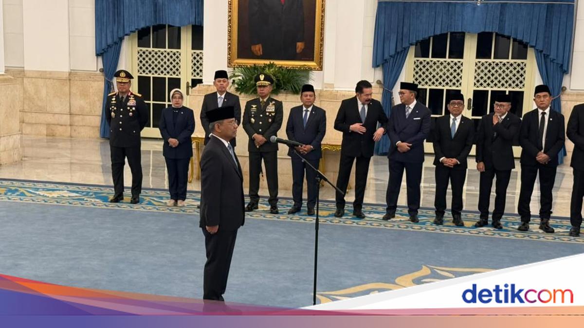 Prabowo Resmi Lantik Suahasil Nazara Jadi Menkeu
