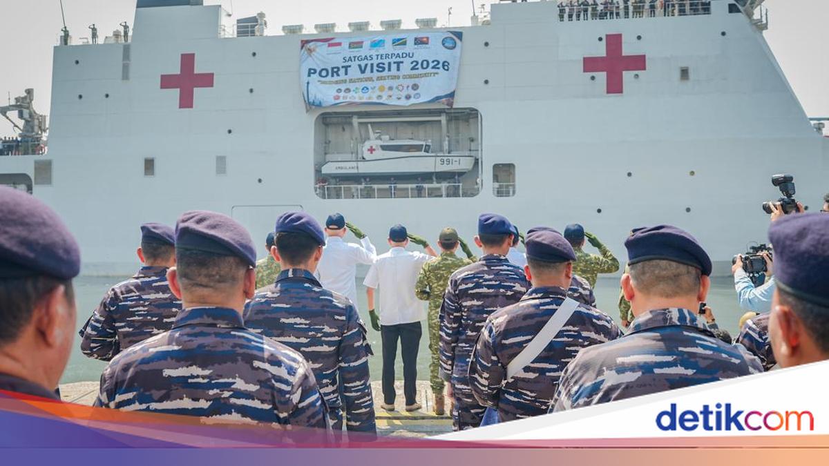 Wamensos Hadiri Pelepasan Satgas Port Visit 2026 ke Pasifik Selatan