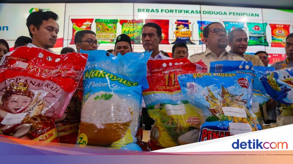 Beras di Ritel Modern Kosong Imbas Fortifikasi Disetop, Mentan Buka Suara