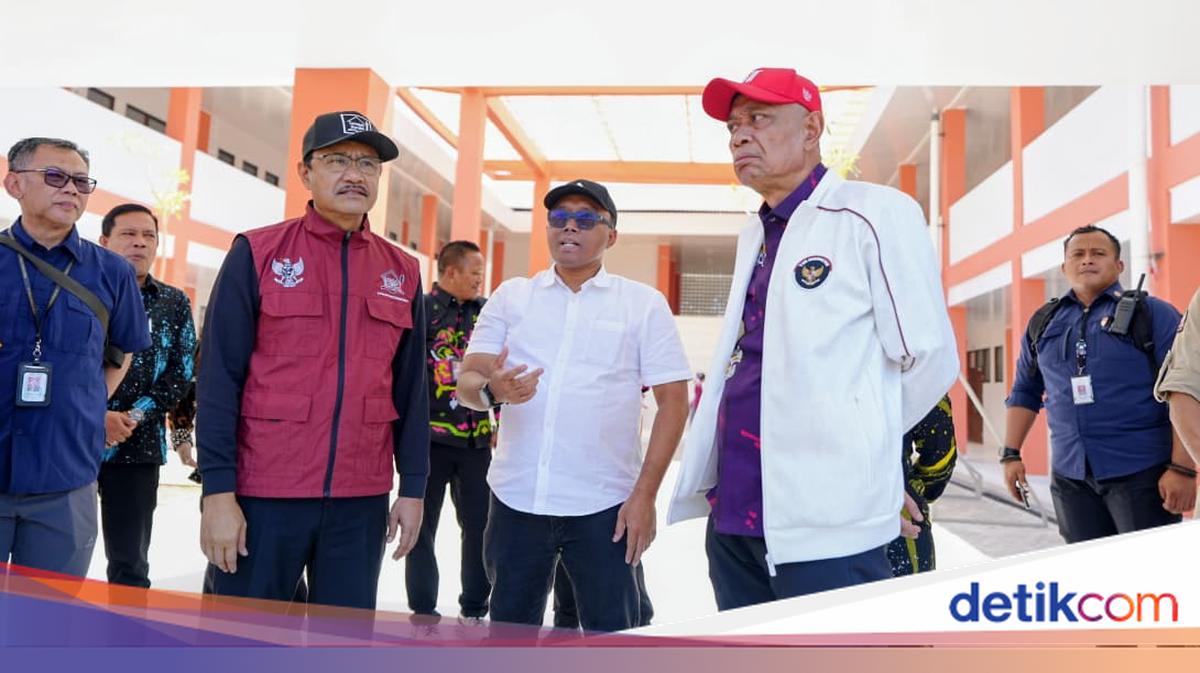 Mensos &amp; Wamensos Tinjau Operasional Bangunan Permanen SRT 3 Sulsel
