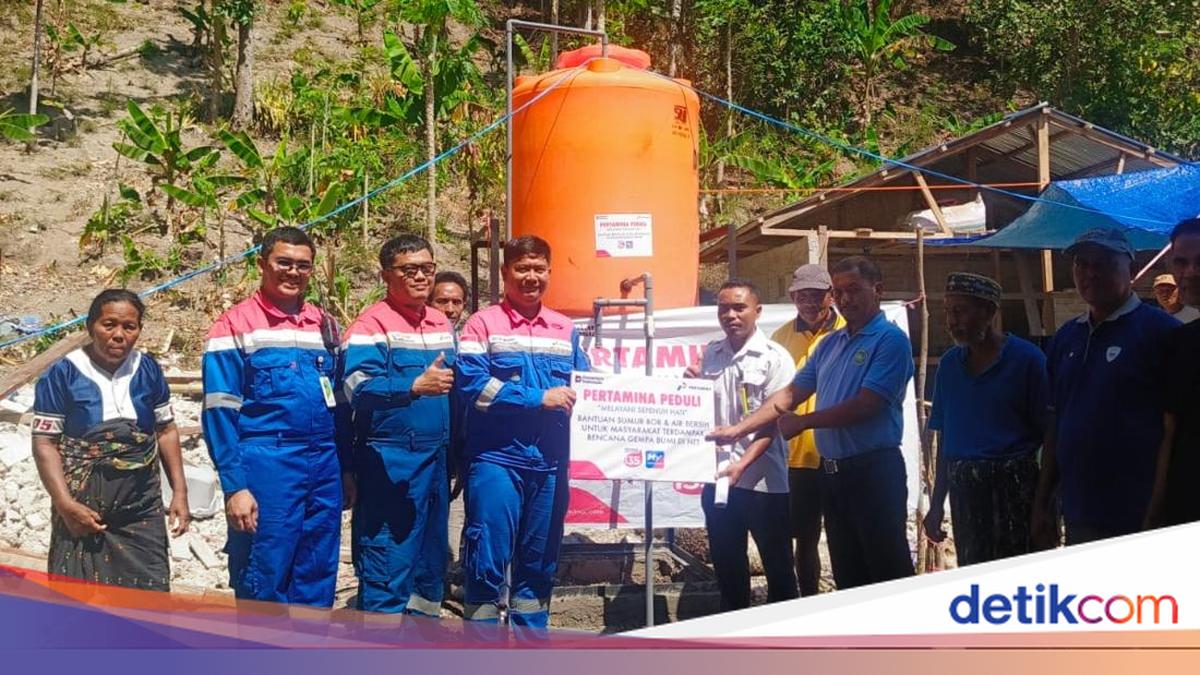 Air Bersih Kini Lebih Dekat, Pertamina Dukung Pemulihan Warga di NTT