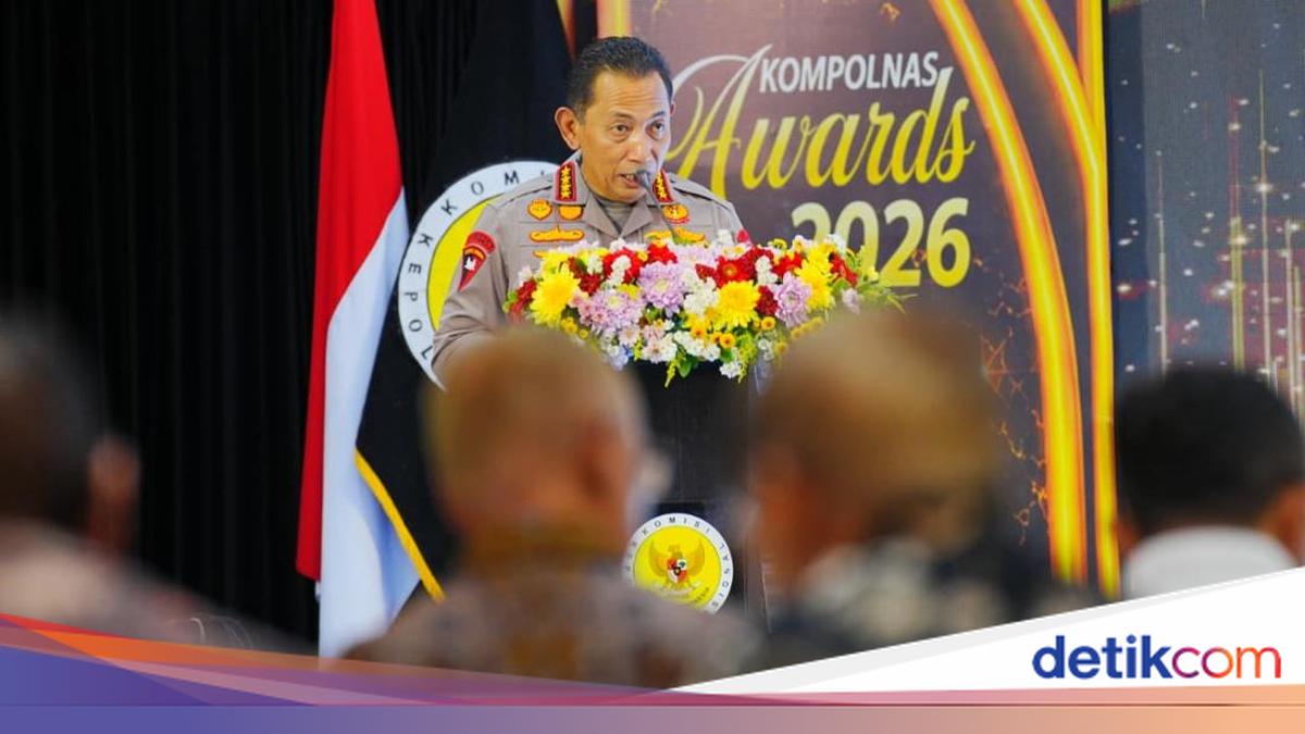 Hadiri Kompolnas Awards 2026, Kapolri Harap Penerima Penghargaan Jadi Role Model