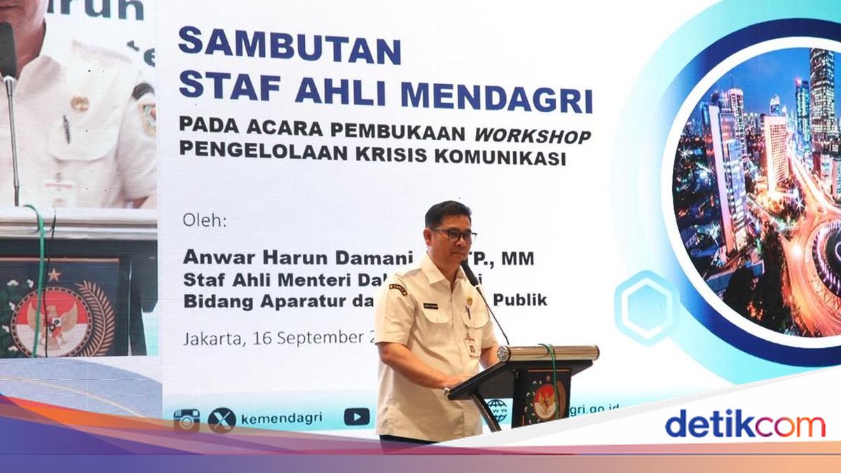 Kemendagri Minta Krisis Komunikasi Pemerintah Ditangani Berbasis Data