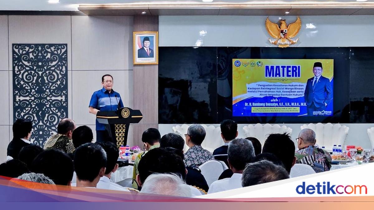 Bamsoet Dorong Warga Binaan Dibekali Keterampilan Sebelum Bebas