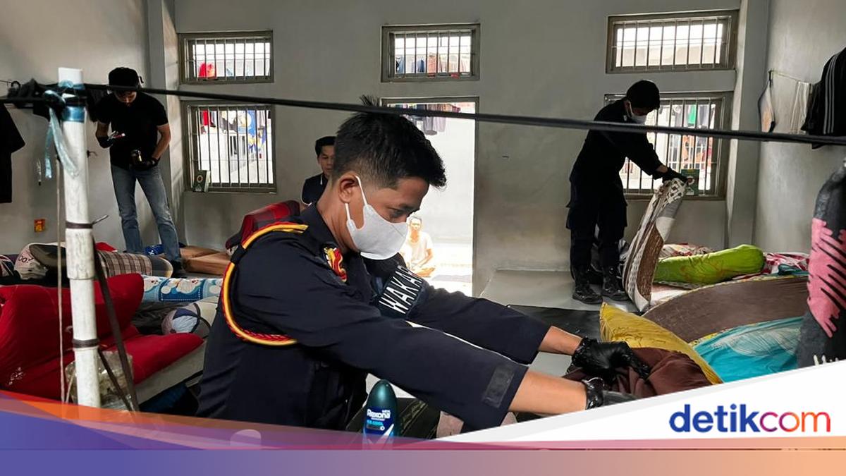 Lapas Jambi Razia Blok hingga Cek Urine Warga Binaan, Ini Hasilnya
