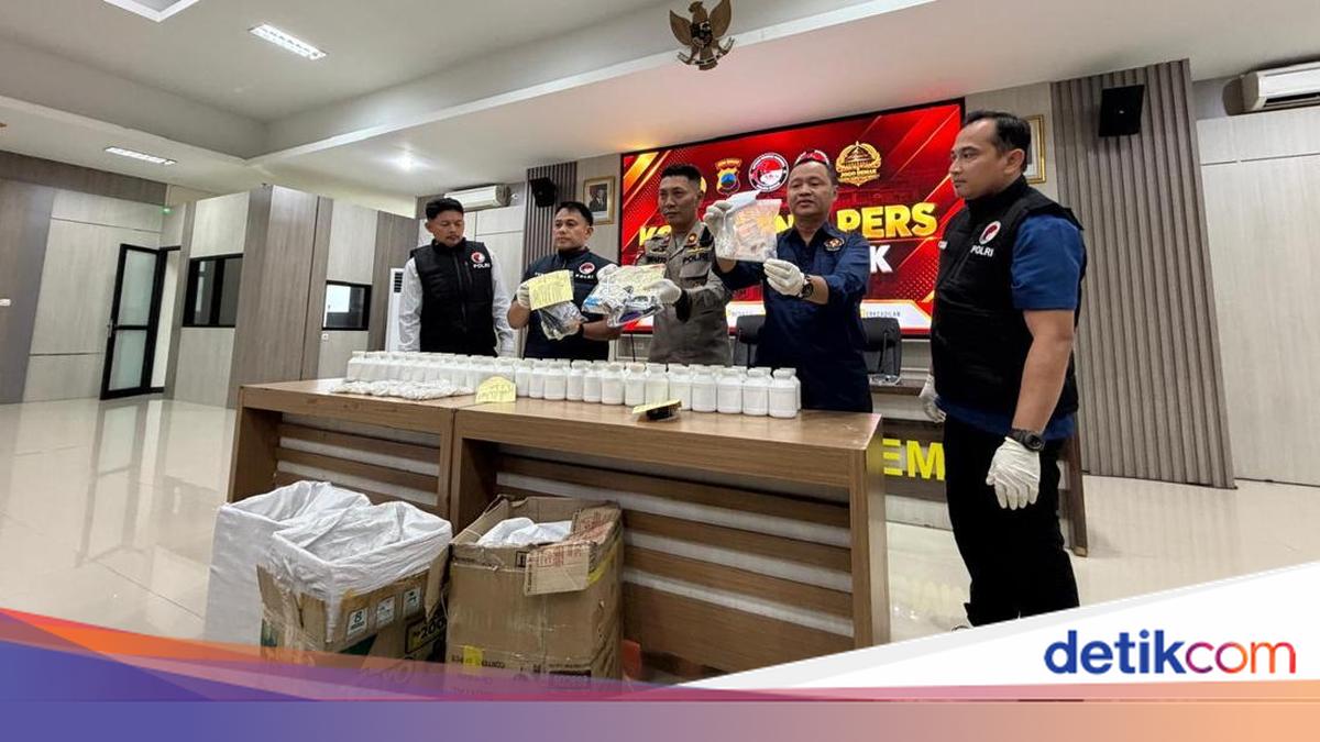 Pria Demak Pengedar Pil Sapi Ditangkap, 73 Ribu Butir Disita
