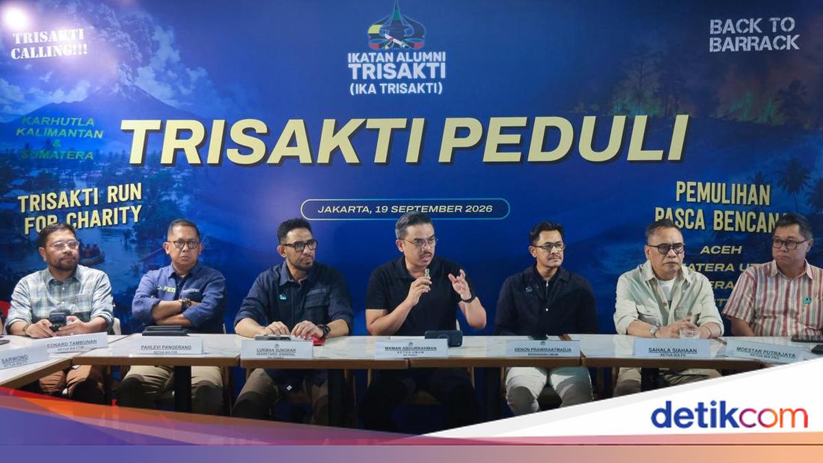 IKA Trisakti Hadirkan Trisakti Peduli untuk Gerakkan Pemulihan Bencana