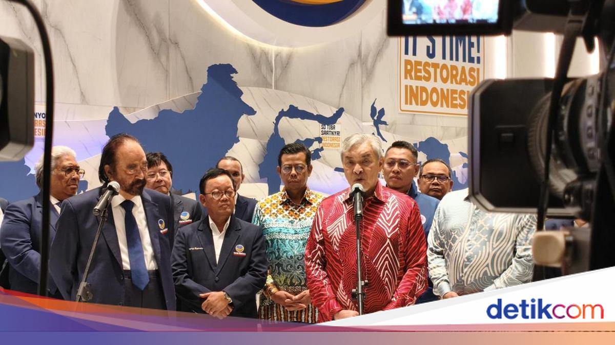 Surya Paloh Terima Wakil PM Malaysia, Bahas Pelatihan Kaderisasi Partai