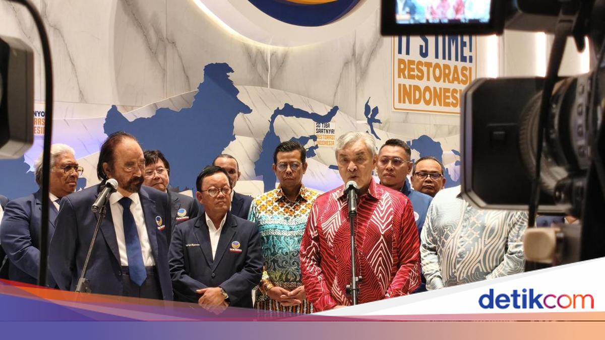 Surya Paloh Terima Wakil PM Malaysia, Bahas Pelatihan Kaderisasi Partai