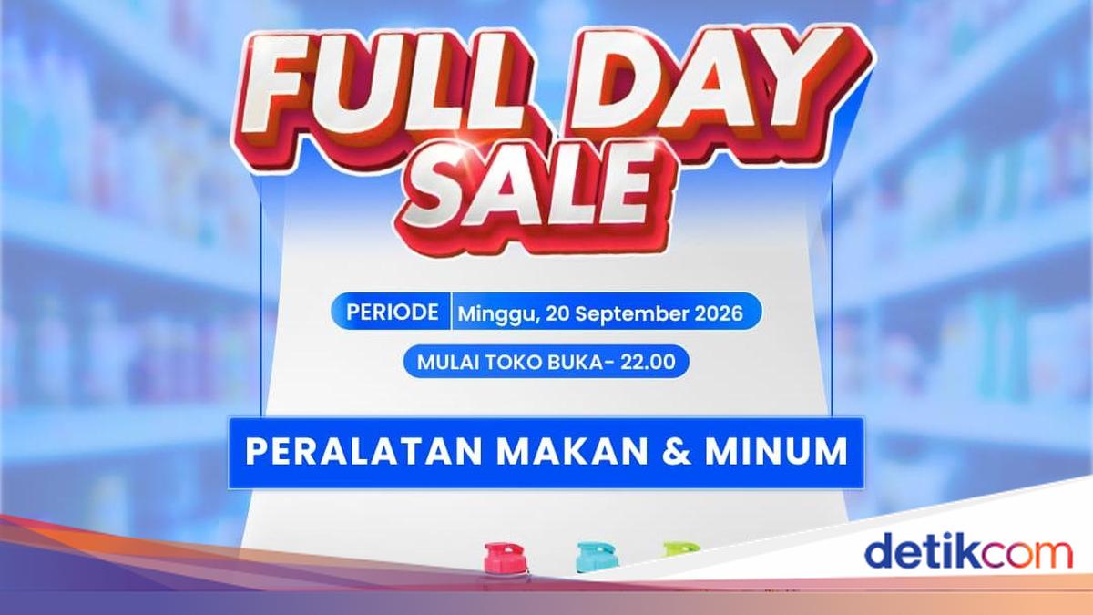 Transmart Full Day Sale Obral Tempat Makan &amp; Minum Mulai dari Rp 12.000