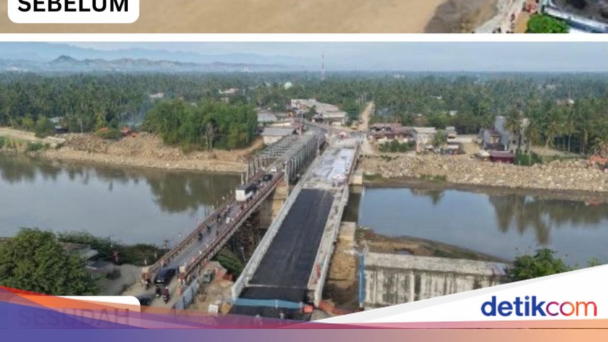 Jembatan Krueng Tingkeum Beroperasi, Jalur Aceh-Sumut Kembali Normal