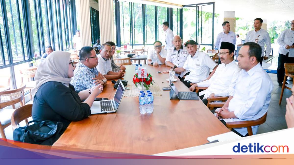 Mensos &amp; Wamensos Temui KWJK, Bahas Penyaluran Bansos-Pemadanan Data