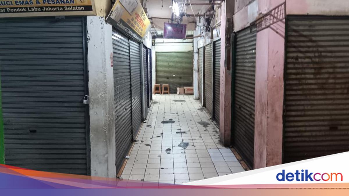 Sesepi Ini Pasar Pondok Labu Kini, Pembeli Bisa Dihitung Jari